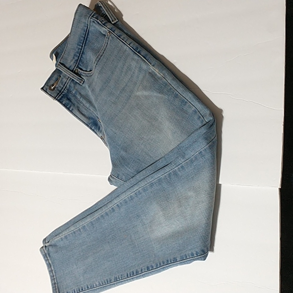Levi's slimming skinny ligth blue womens jeans size 27 - Picture 4 of 11